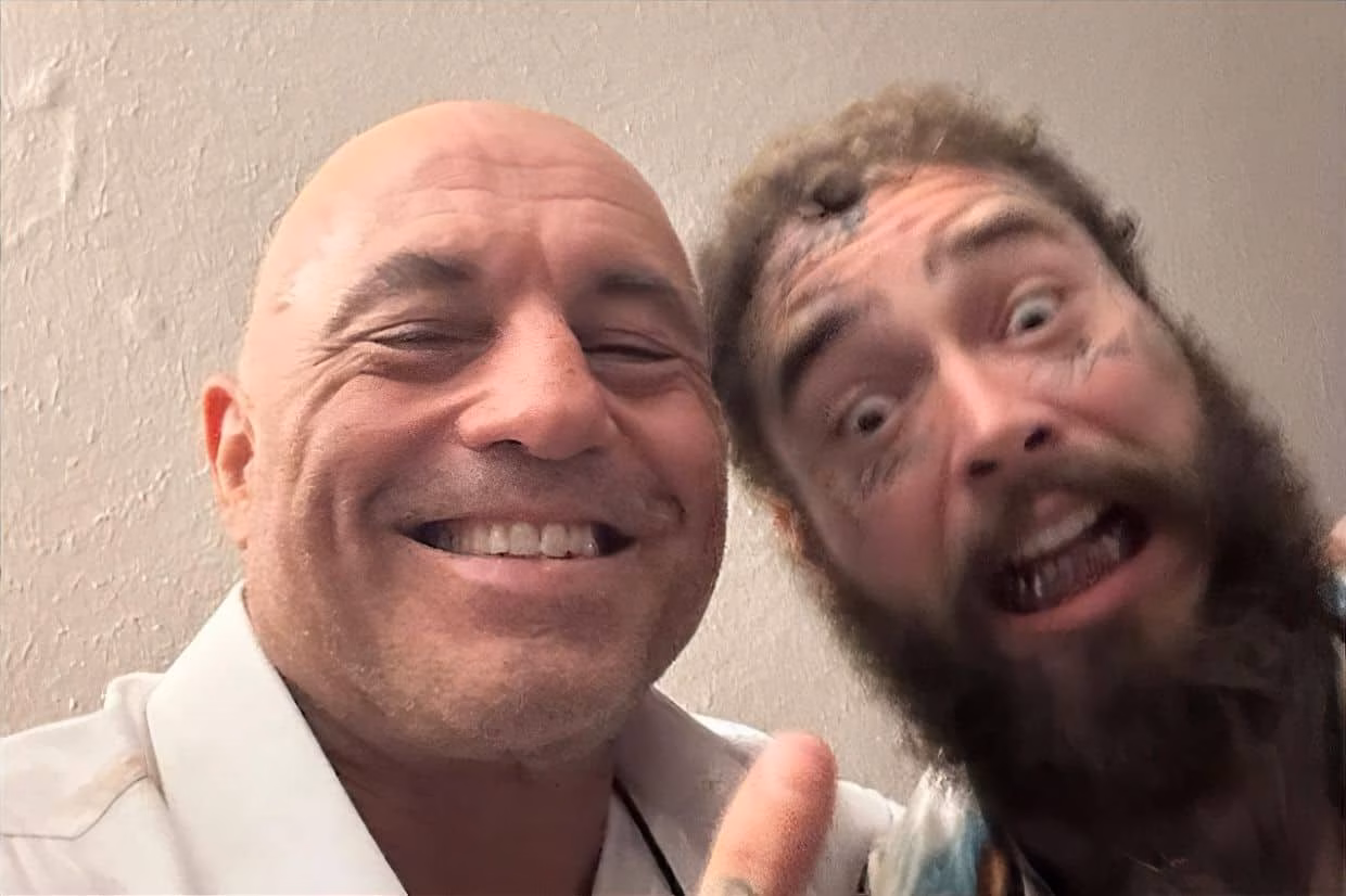 Joe Rogan with Post Malone