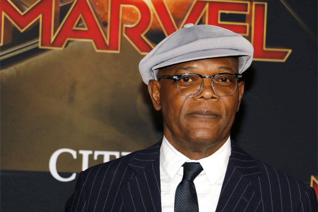 Samuel L. Jackson At The World Premiere Of 'captain Marvel'