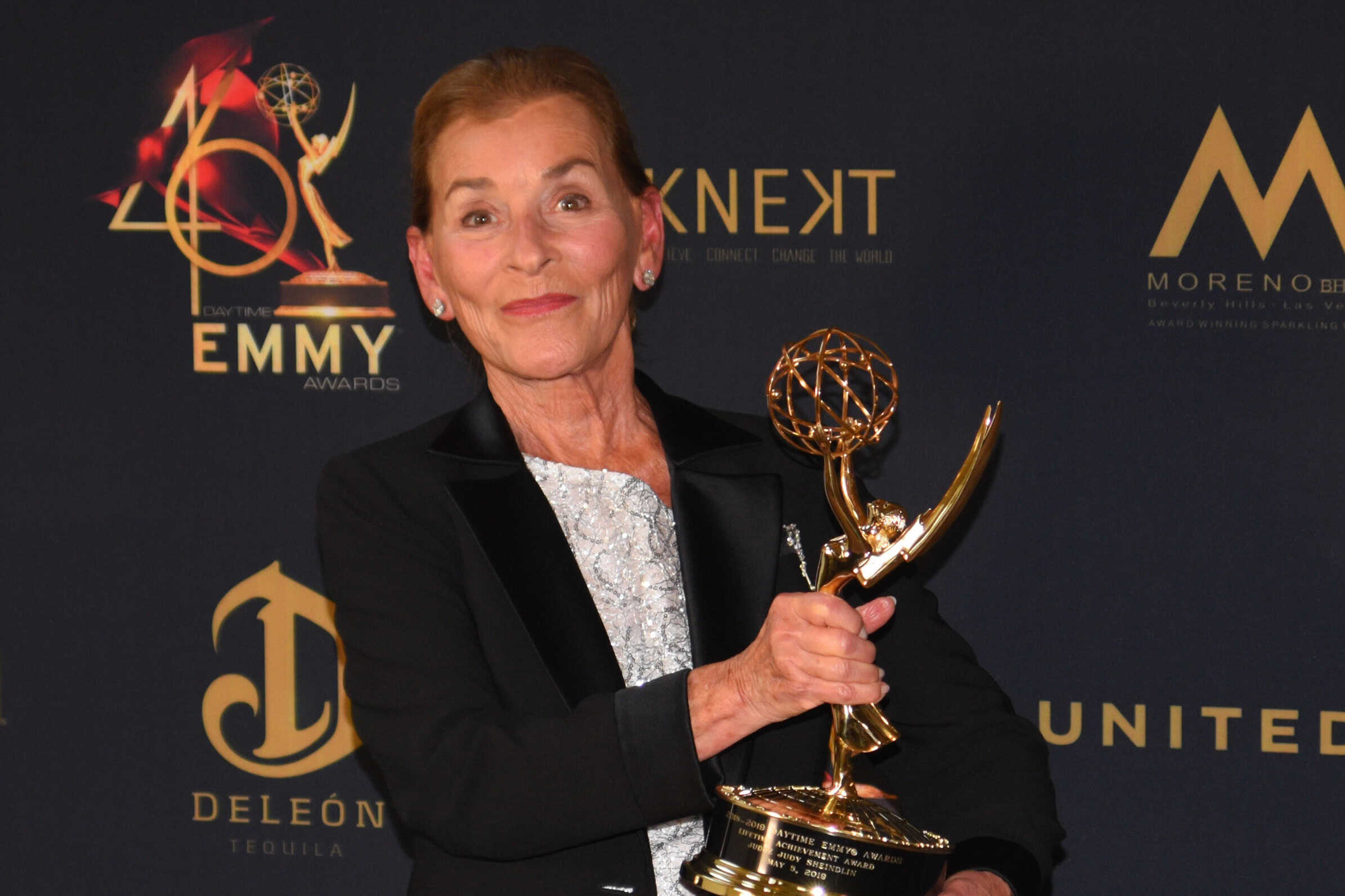 Judge Judy picture in Pasadena in May 2019