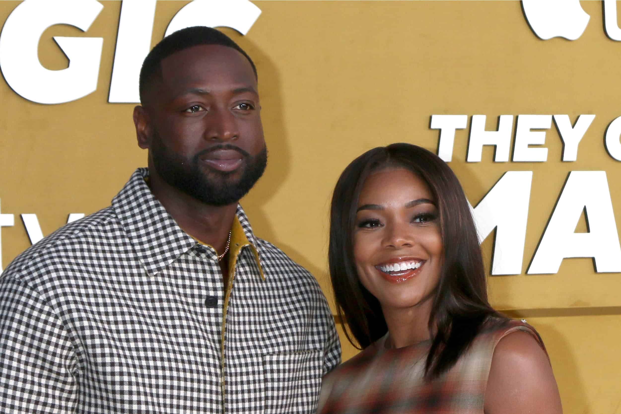 LOS ANGELES - APR 14: Dwayne Wade, Gabrielle Union at the They Call Me Magic Premiere Screening at Village Theater on April 14, 2022 in Westwood, CA